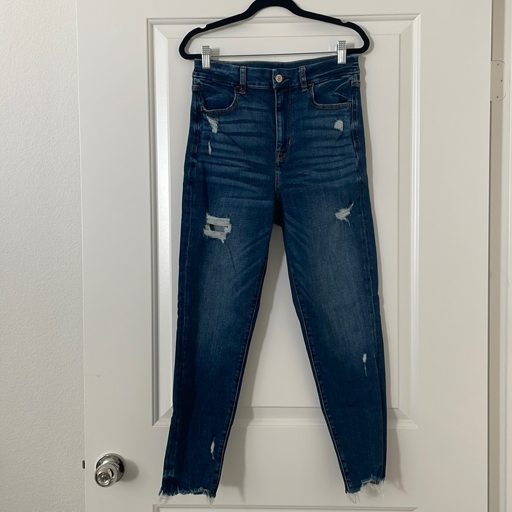 Curvy Super High Rise Jeans- American Eagle